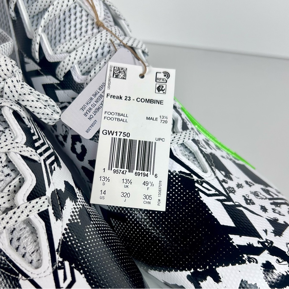 Adidas Freak 23 Combine Bounce Mismatch football Cleats GW1750 Mens Sz 14 NEW - Picture 10 of 11